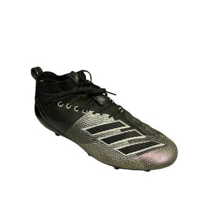 Adidas Adizero 8.0 Cleats Black Silver Lavender Sz 12.5